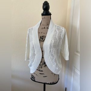 2 for 15! White and Black Sweaters - XXL NWOT